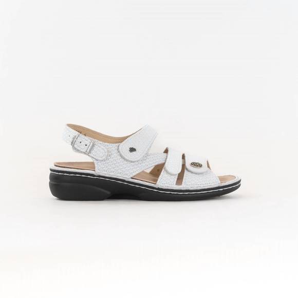NEW FINN COMFORT women's gomera sandal in lotus weiss - Picture 2 of 2